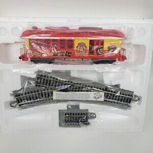 Bachmann Hawthorne-50th Anniversary McDonalds #5-Box Car+Tracks-1980's-No CoA